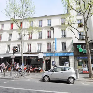 Hotel Hipotel Gambetta Republique, Parijs